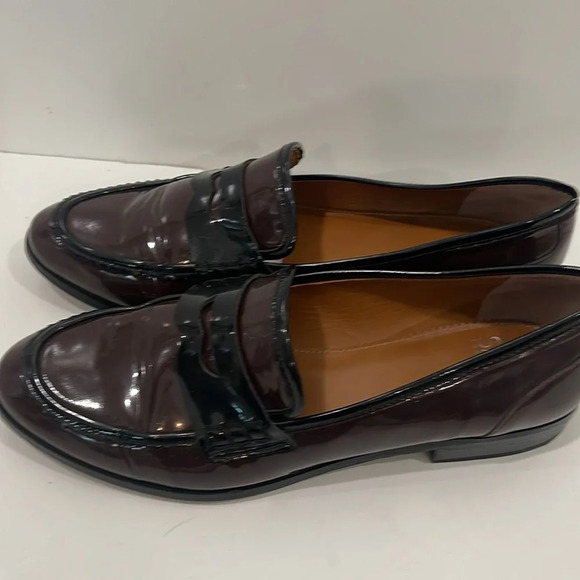 SARTO by Franco Sarto 'Jolette' Penny Loafer size 8.5 shiny patent leather - Picture 12 of 12